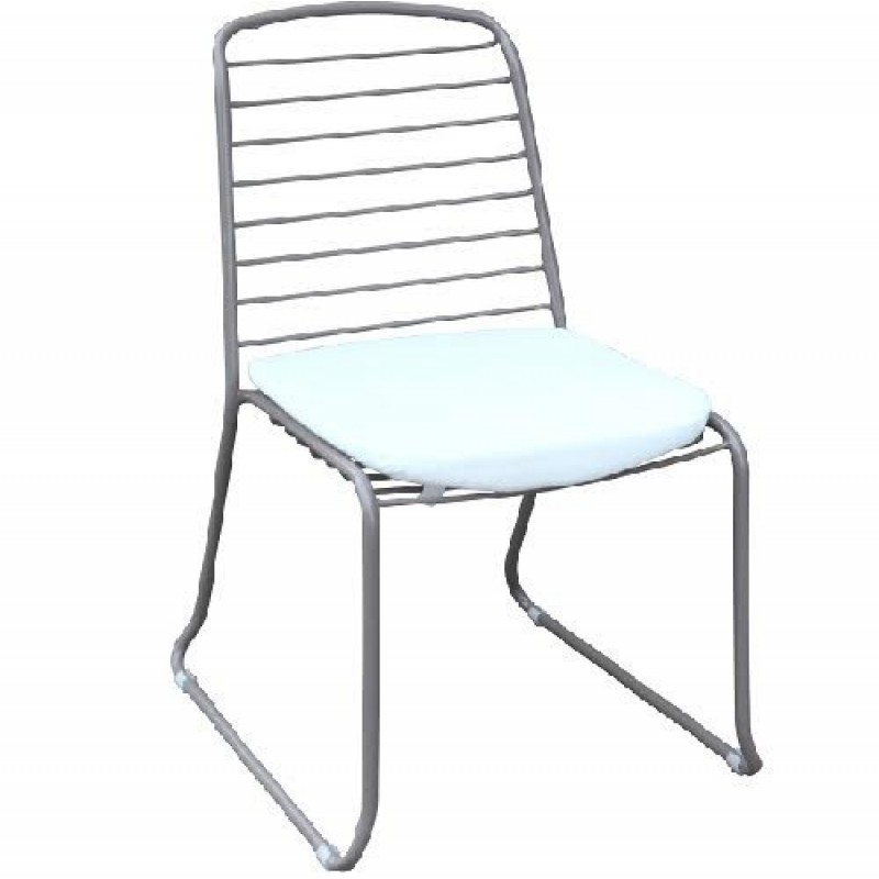 JKG -24427CS 1805C  Καρέκλα μεταλλική 45χ45χ65