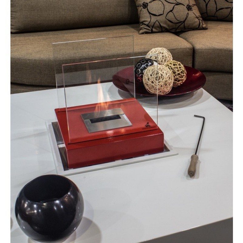 ECOHOT BIO LUNA 30-1   Επιτραπέζιο Τζάκι Βιοαιθανόλης  (30X30XΥ34cm)