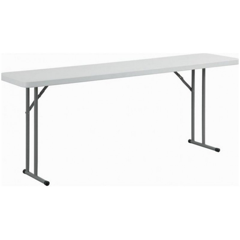ERMIS 180 τραπέζι πτυσσόμενο  ΣΥΝΕΔΡΙΑΚΟ-Μήκος 1,80m, Πλάτος 0,45m, Ύψος 0,74m από HDPE ( πολυαιθυλένιο) και σιδερένια βάση