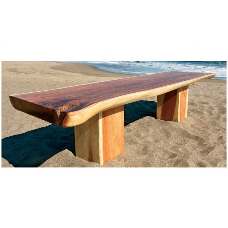 BTZA 13140/1 Τραπέζι από κορμό  SUAR 1 ( 240-*85/95*75 υψος cm )