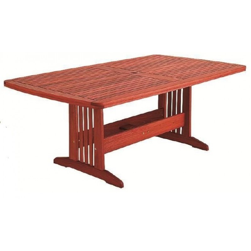 Piper BELMONT  Τραπέζι παραλληλόγραμο σταθερό 188χ106x70 cm - ξύλο JARRAH Piper BELMONT  Τραπέζι παραλληλόγραμο σταθερό 188χ106x70 cm - ξύλο JARRAH