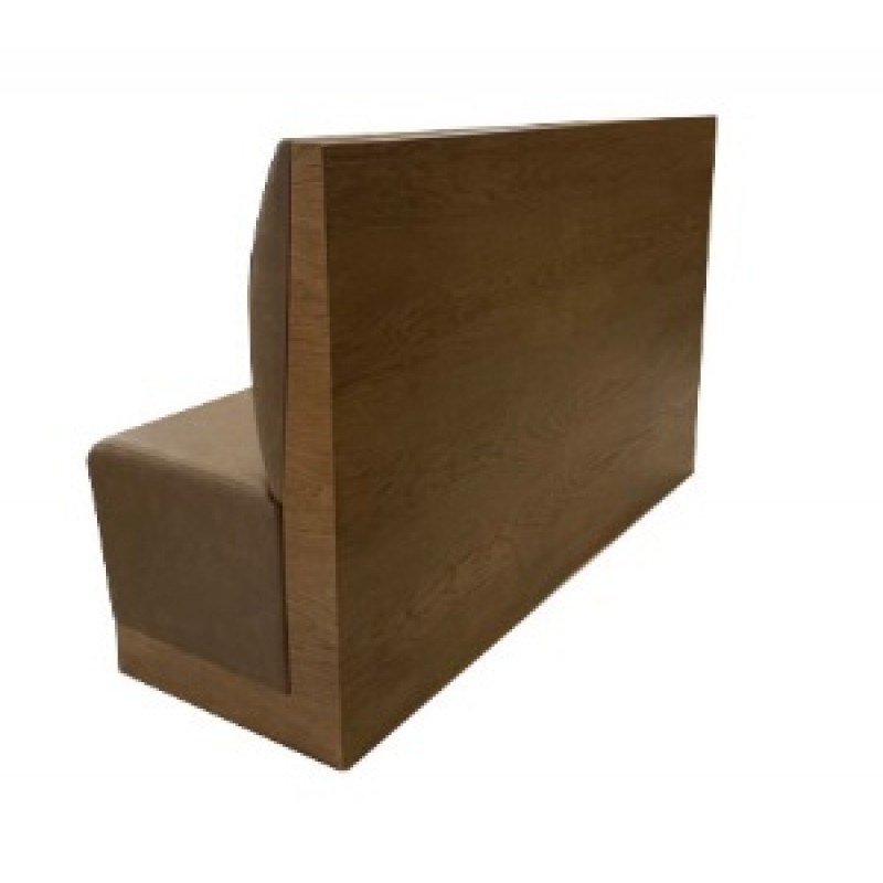 Ξυλινος καναπές εστιατορίου  124X63Χ70 - A 290