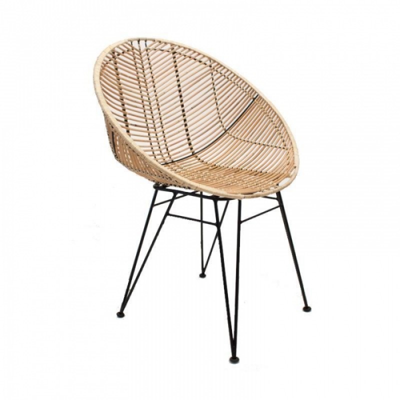 ΚΑΘΙΣΜΑ SΑΚURΑ RΑΤΤΑΝ   Μήκος: 65 cm, Πλάτος: 63 cm, Ύψος: 88 cm