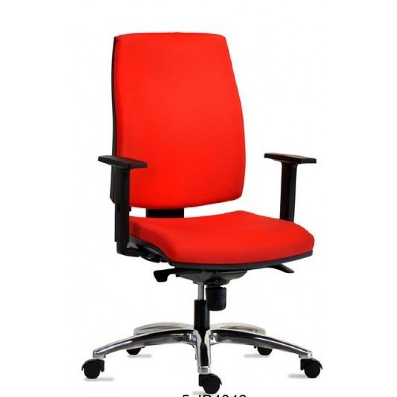 Delta 4046 Α Καρέκλα γραφείου (δερματίνη,ύφασμα,δέρμα) με ρυθμιζόμενο προσκέφαλο  - ψηλή πλάτη με ρύθμιση ύψους -μηχανισμός synchron