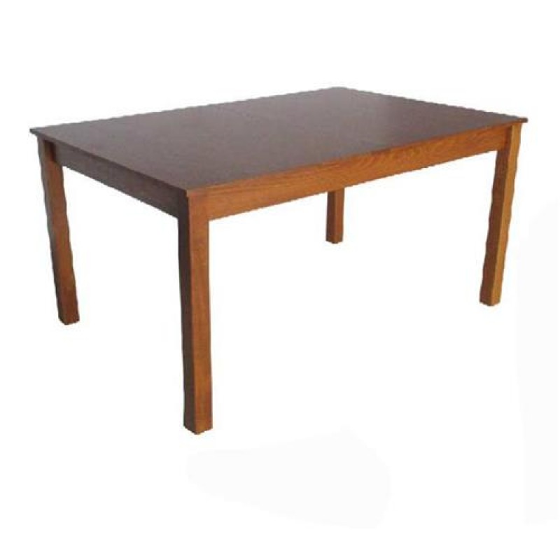 Τραπέζι Τραπεζαρίας Pnelope 1031 In Light Walnut Καρυδί 120x80x75cm