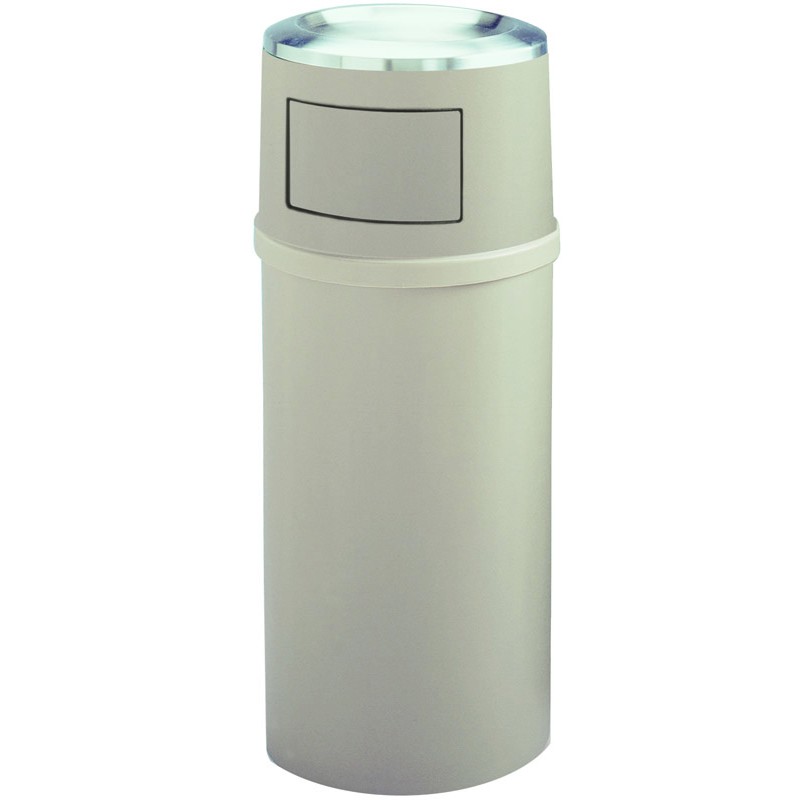 Σταχτοδοχείο δαπέδου με κάδο απορριμάτων 80lt Ash/Trash container (Κωδ: FG818088beige 17D ])