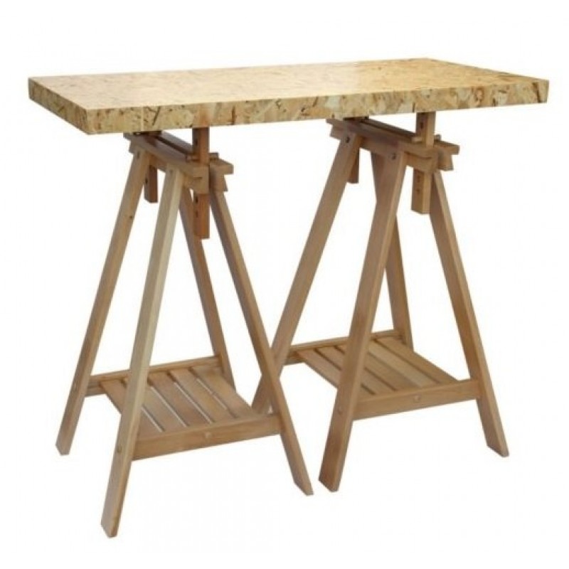  ST 302  Τραπέζι  ξυλινο με επιφάνεια hpl - 120Χ80X75 cm