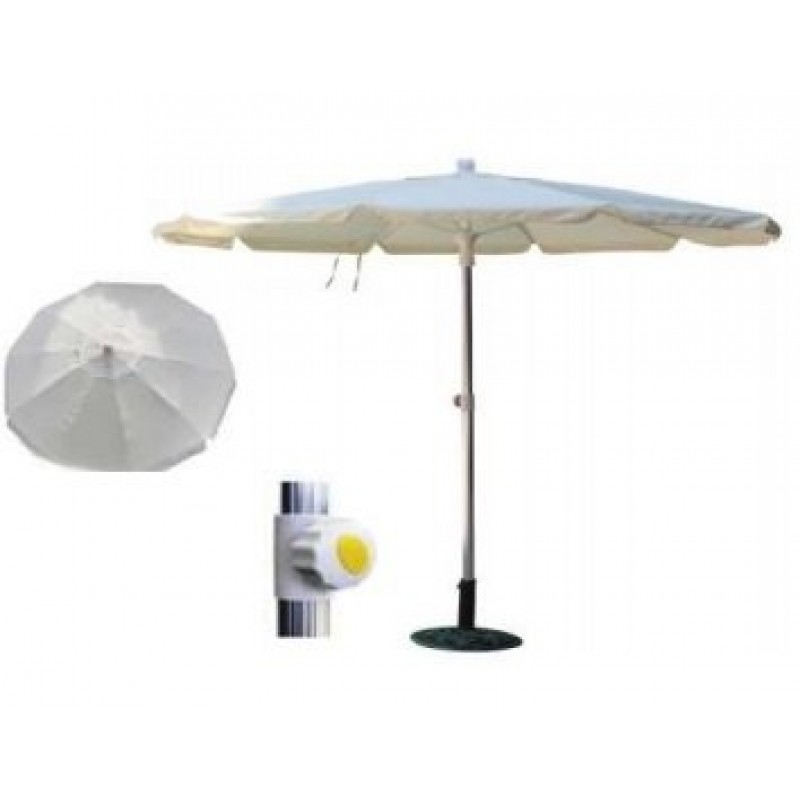 BLIUMIS 5081 G - Ομπρέλα αλουμινίου  στρόγγυλη  με αεραγωγό Διάμετρος Ø 200 cm  Ιστός Ø 40 / 35 mm