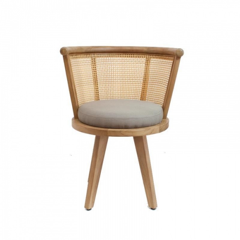 ΠΟΛΥΘΡΟΝΑ WUΧΙ ΦΥΣΙΚΟ ΤΕΑΚ / ΥΦΑΣΜΑ Μήκος: 49 cm, Πλάτος: 55 cm, Ύψος: 72 cm