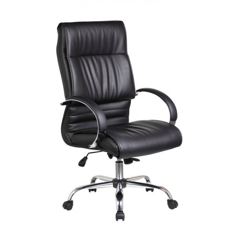 THEMIS  Commander  Πολυθρόνα γραφείου ανατομική  τροχήλατη,αμορτισέρ μαύρη δερματίνη