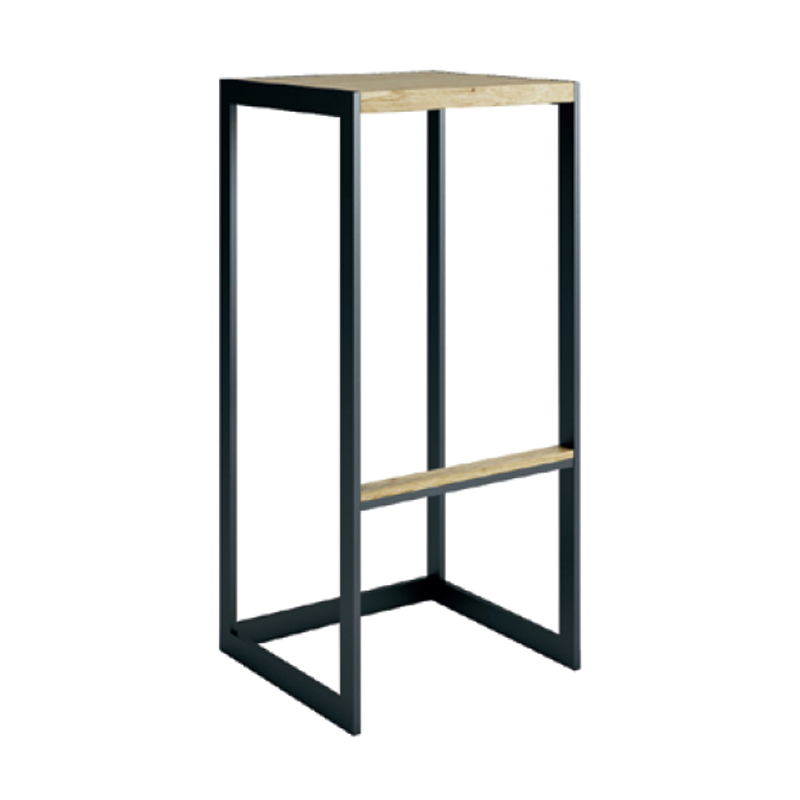 FS 647 -Μεταλλικό σκαμπώ ηλεκτροστατικής βαφής μετάλλου  Υ: 76 Β: 35 Μ: 35