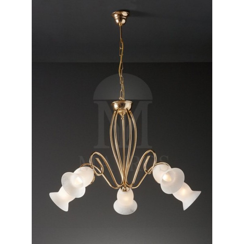 Κλασσικό κρεμαστό πολύφωτο ΒΙΚΟΣ 59530/3