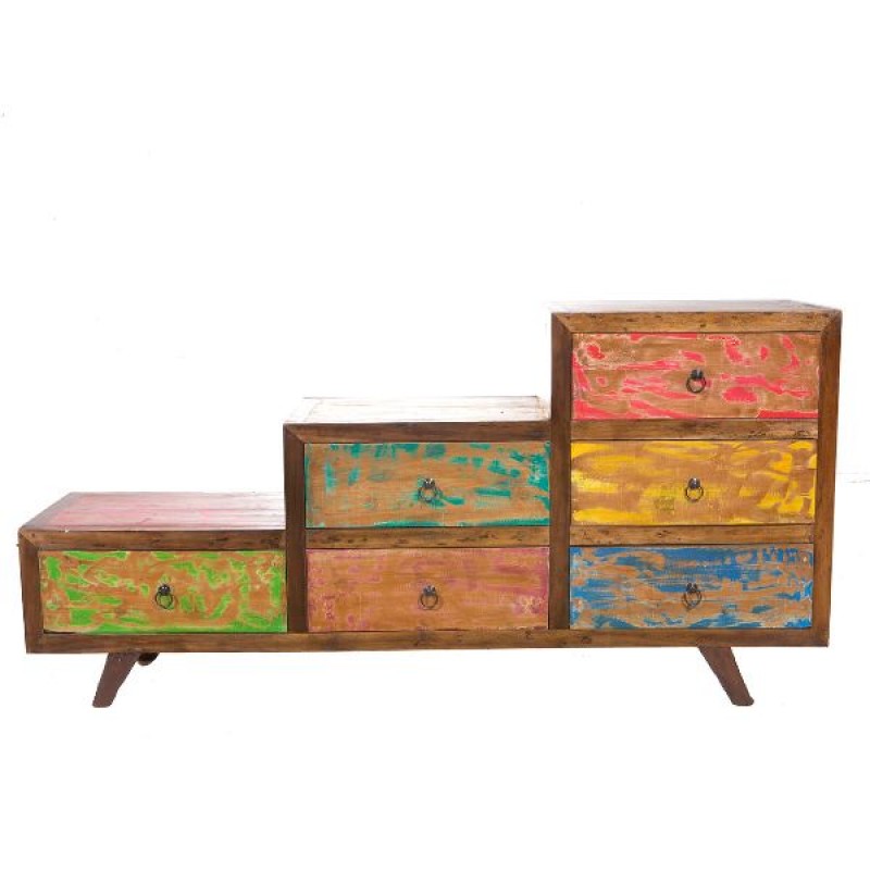 FREGATA Συρταριερα  από ξύλο 160x40x80 cm