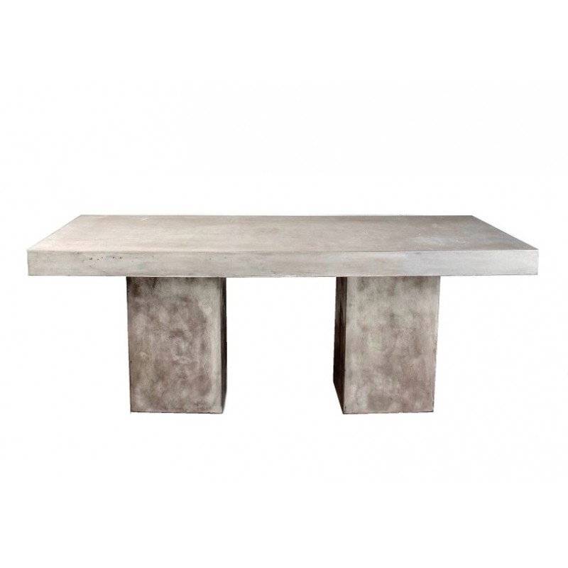 ΤΡΑΠΕΖΑΡΙΑ ΓΚΡΙ 180cm  (ΥΛΙΚΟ ΤΣΙΜΕΝΤΟ) Κωδικός: 0342117  Διαστάσεις: 180x90x75