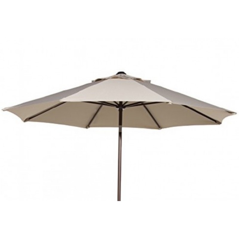 Ομπρέλα  Επαγγελματική διαμέτρου 2.00m   καφέ σκελετός , 8 ΑΚΤΙΝΕΣ 18x28x1,20mm ,  (Chanos S.A) (SO-1559)