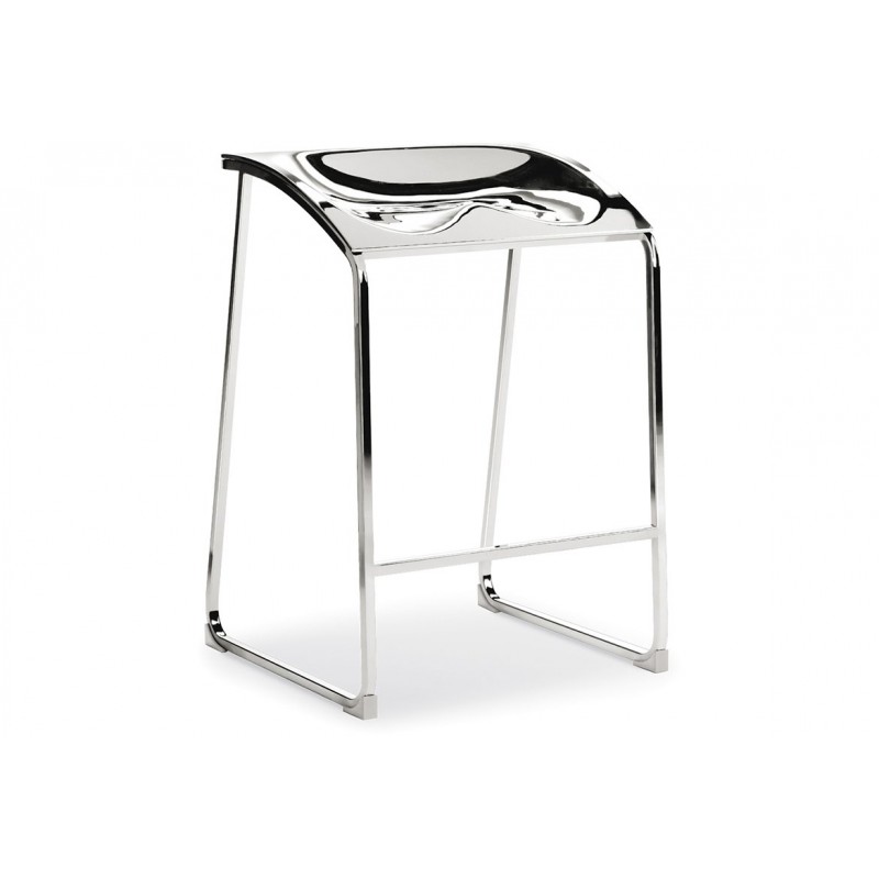 Pedrali  AROD 570 ( tr)  Σκαμπό μπαρ μεταλλικό - διάφανο κάθισμα 65 ύψος