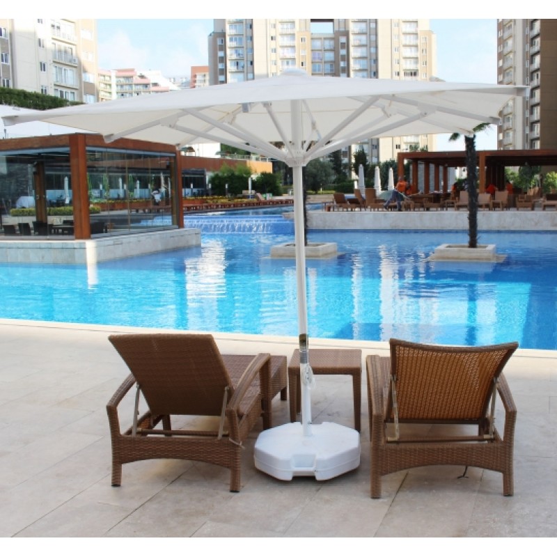 Ομπρέλα Κήπου Avakado Αλουμινίου Τετράγωνη 2 μ Χ 2 μ  (Chan) (SO-1773)