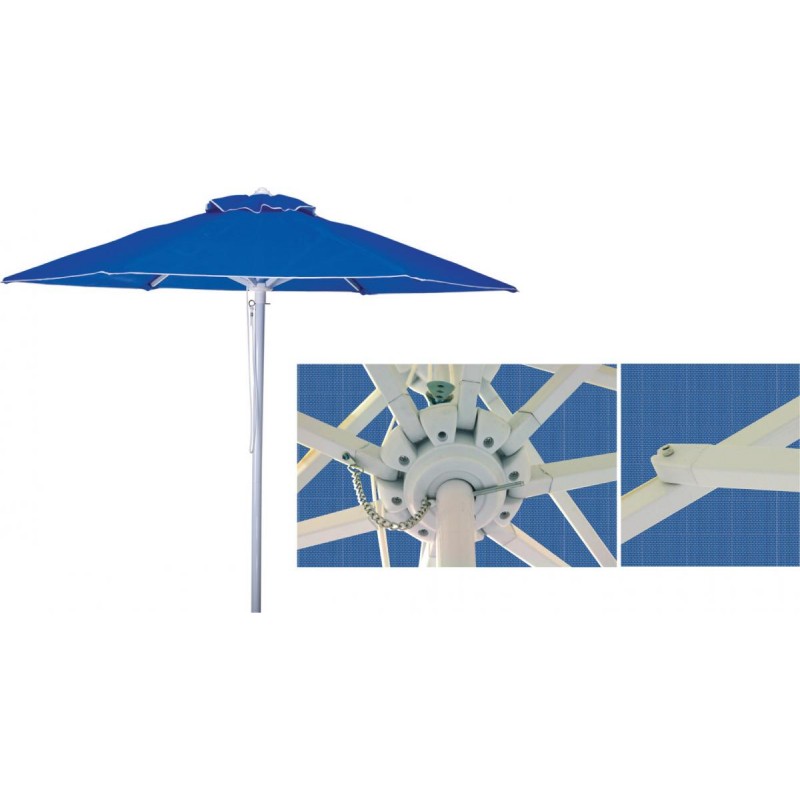 Ομπρέλα Παραλίας Επαγγελματική Φ200εκ Αλουμινίου (Chanos S.A) (SO-1545)