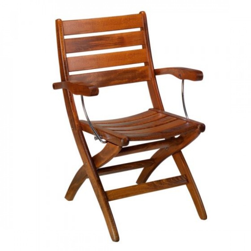 E 300 Ξύλινη πολυθρόνα  μασίφ οξιά,πτυσσόμενη Πλάτος	60 εκ. Μήκος	62 εκ. Ύψος	90 εκ