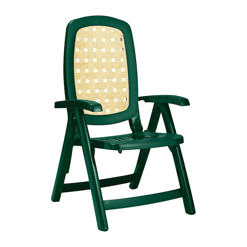 NARDI SUPERGA -  Πολυθρόνα πολυπροπυλενίου, πτυσσόμενη ρυθμιζομενη 5 θεσεων