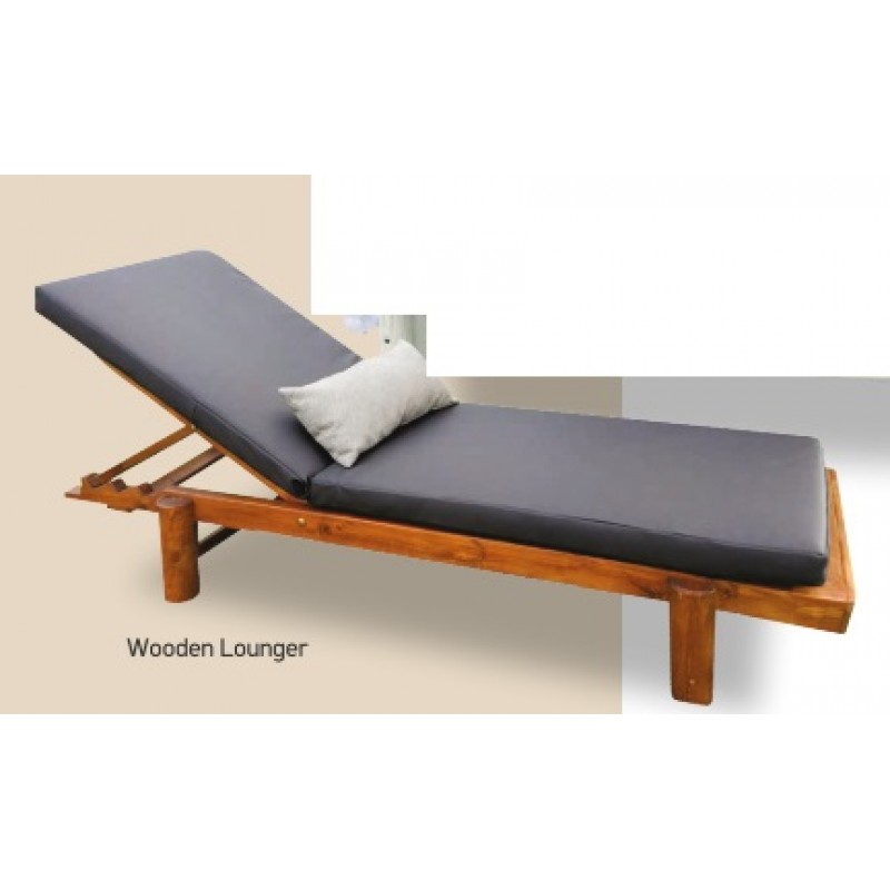 Wooden lounger- Ξαπλώστρα παραλίας   200x65x30