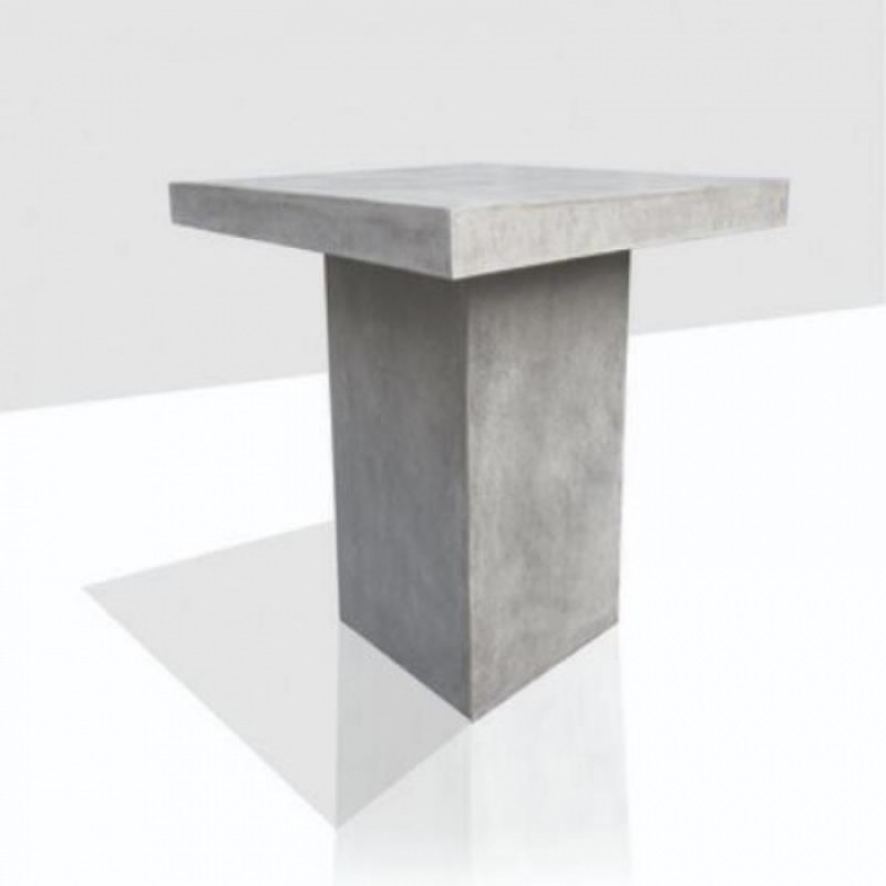 ΤΡΑΠΕΖΙ BAR FS233 ΤΣΙΜΕΝΤΟΚΟΝΙΑ  Μήκος: 53 cm, Πλάτος: 62 cm, Ύψος: 78 cm