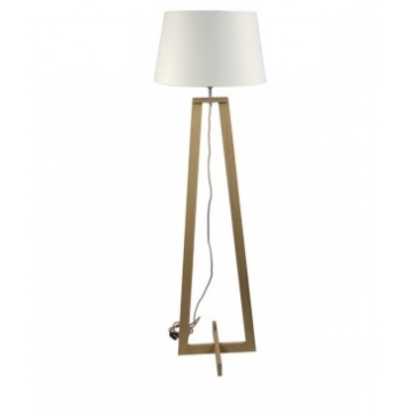Φωτιστικό Δαπέδου με καπέλο floor Φ 50-  Gallis  WOOD DELTA FLOOR  1200802231