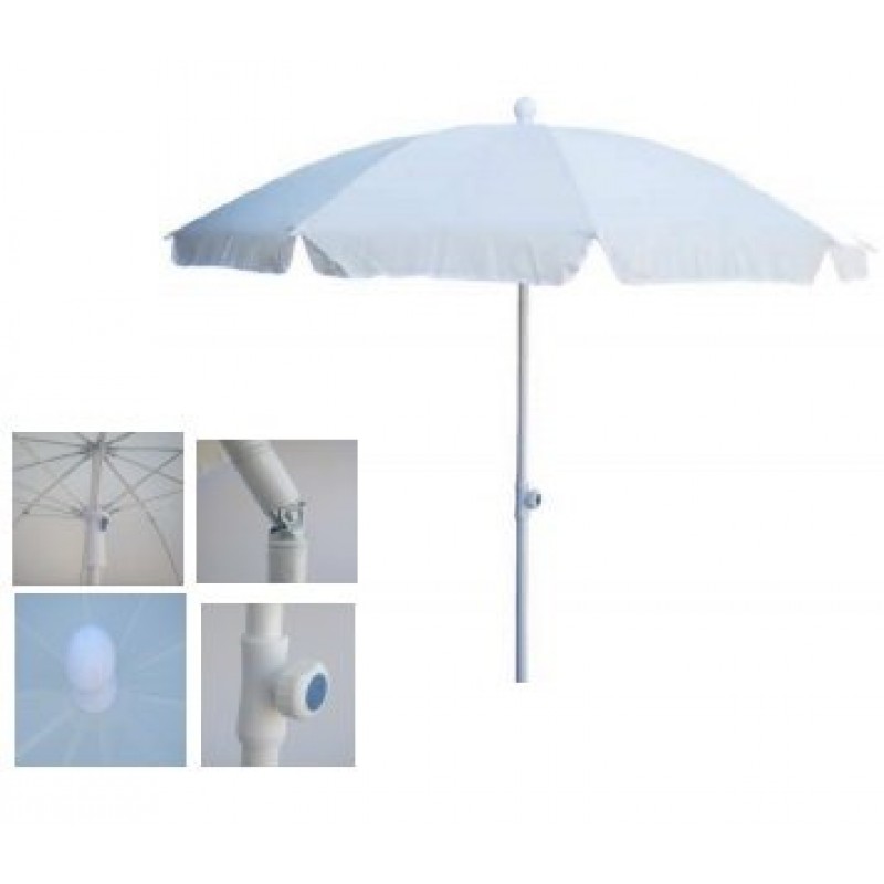 Bliumis  5089 B-8  Ομπρέλα στρόγγυλη  Διάμετρος Ø 200 cm  Ιστός Ø 32 / 28 mm  Αρ. ακτινών 10  Ακτίνες Fiber glass
