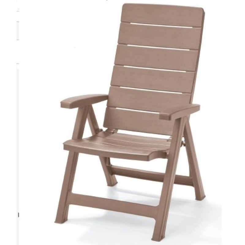 ALIBERT BRASILIA Πολυθρόνα πτυσσόμενη ,ρυθμιζόμενη θέσεων