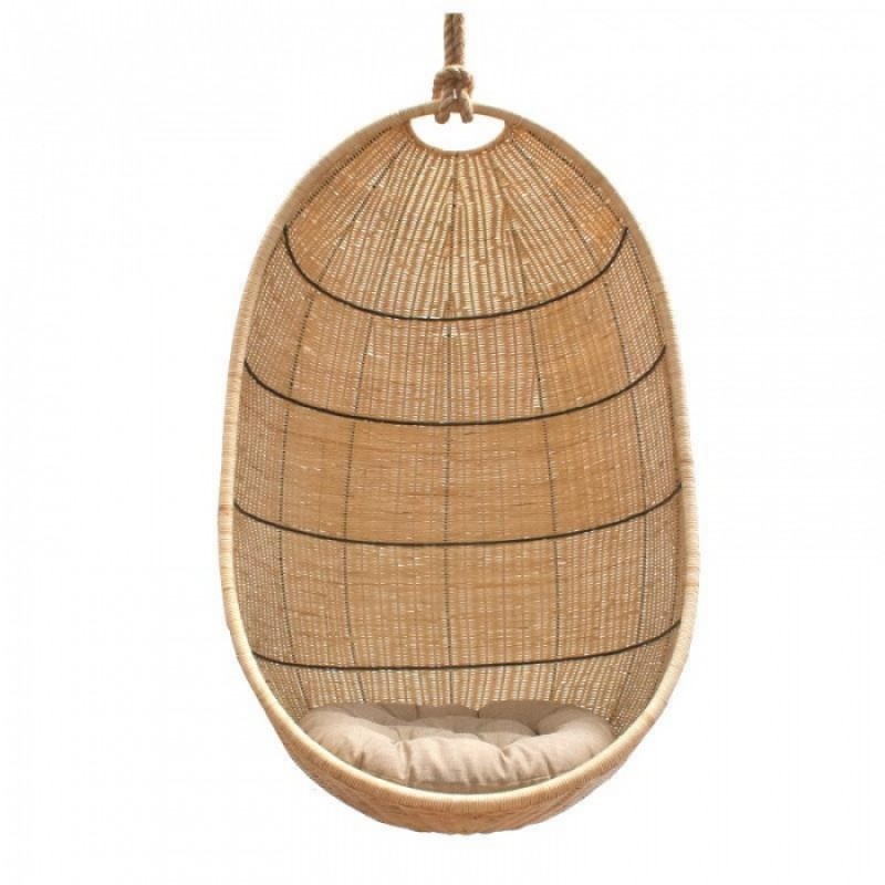 ΚΡΕΜΑΣΤΗ ΠΟΛΥΘΡΟΝΑ ΕGG  85 D x 75.18 W x 125 H - 45  Seat Height  - κωδικος 57888 