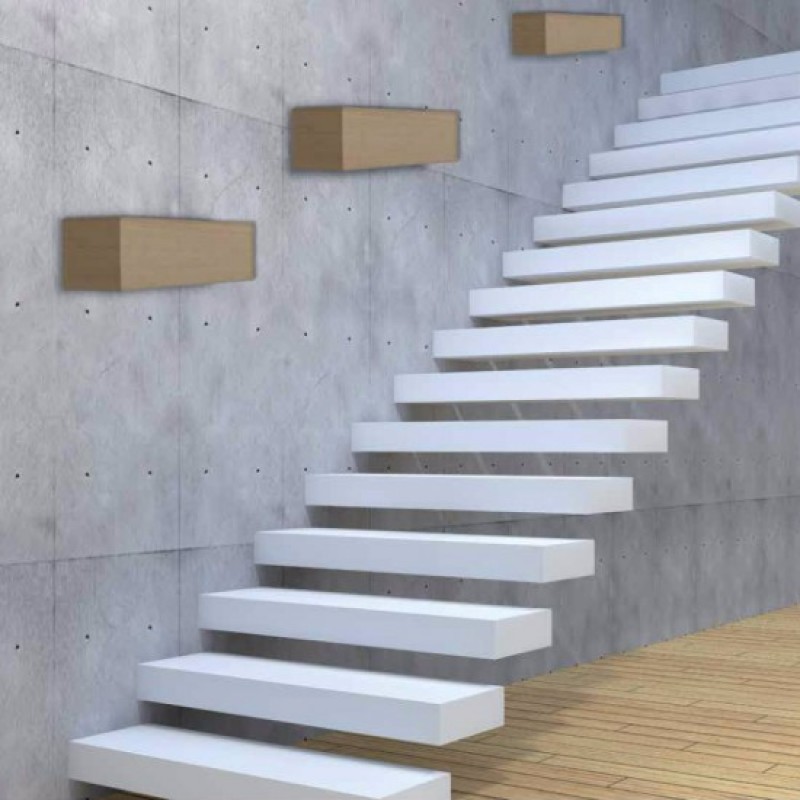 Gallis Wood Rico Big 0991223031a Φωτιστικό Απλίκα Ξύλινη Παραλληλογραμή