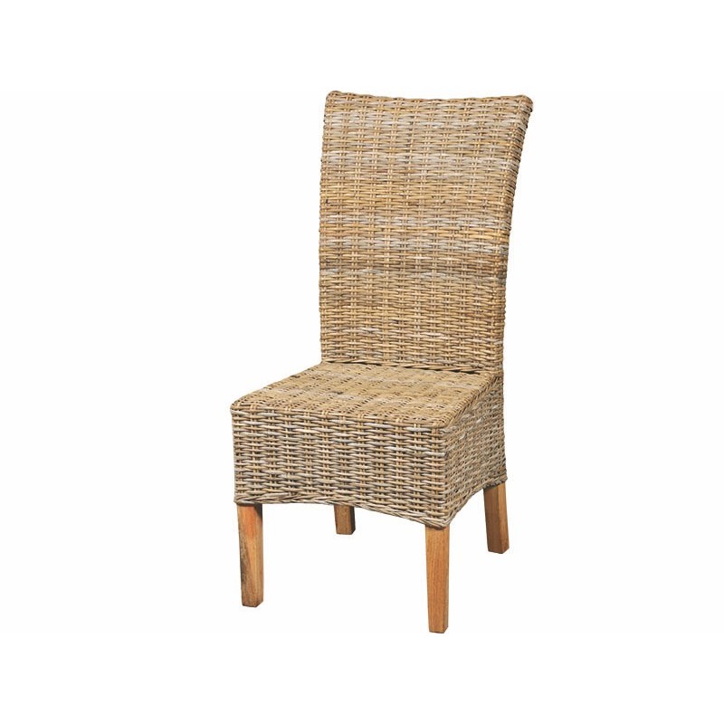 Καρέκλα φυσικό ραττάν kubu. - JK 30365 ( ύψος 105, φάρδος  45, βάθος 45 )