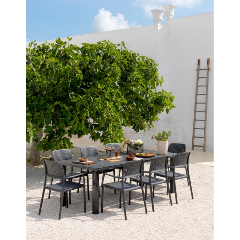 Nardi  LEVANTE (47052.02.000)  - Τραπέζι από πολυπροπυλένιo 160/220χ100χ74