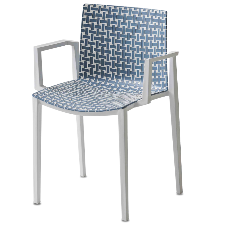 Gaber CLIPPERTON BLEND Β  Καρέκλα από τεχνοπολυμέριο με μπράτσα