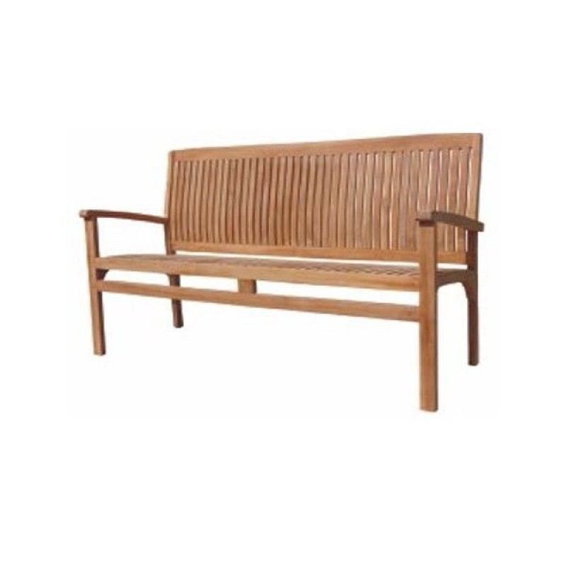 Καναπές ΤΕΑΚ με μπράτσα 5055 G   διθέσιο 120*70*43