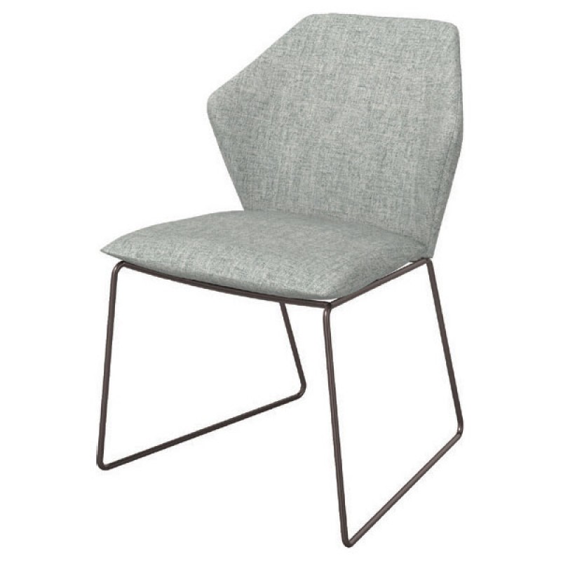 ME 100 -Μεταλλική  καρέκλα ηλεκτροστατικής βαφής Υ: 82 Β: 53 Μ: 51