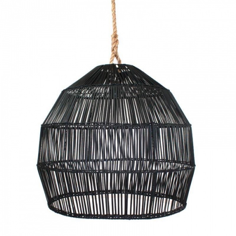 ΚΕΛΥΦΟΣ ΦΩΤΙΣΤΙΚΟY ΟΡΟΦΗΣ ΤUΝΙS RATTAN ΝΑΤURΑL 	 Μήκος: 65 cm, Πλάτος: 65 cm, Ύψος: 55 cm