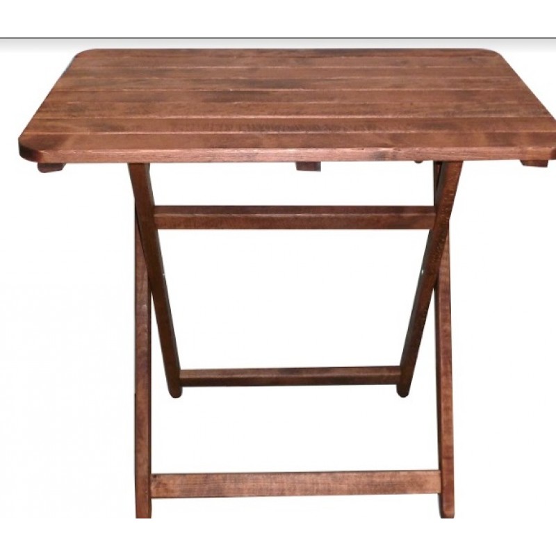 Πτυσσόμενο Τραπεζάκι με Πλαίσιο 80(W) x 60(D) x 75(H) cm  Κωδικός Προϊόντος:30030
