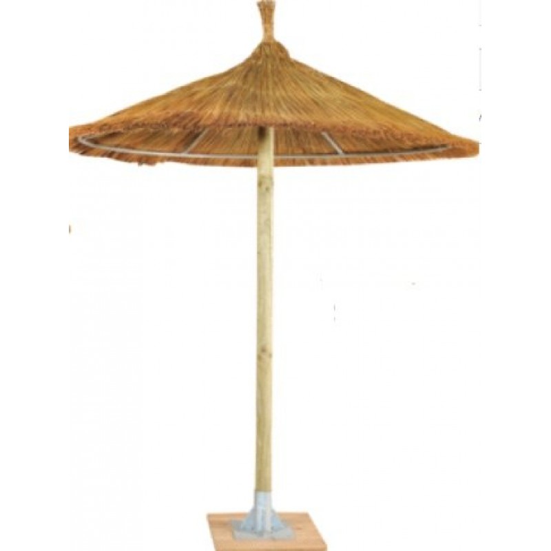 GOLDEN NEW 200*200*300 cm. - Ομπρέλα με golden rattan