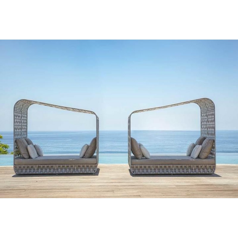 STRIP  DAYBED- Κιόσκι από πολυαιθυλένιο με  αλουμινίου σκελετό - με μαξιλάρια αδιάβροχα  2,10 (Μ)  x  1,50 (Π)  x  1,90 (Υ)