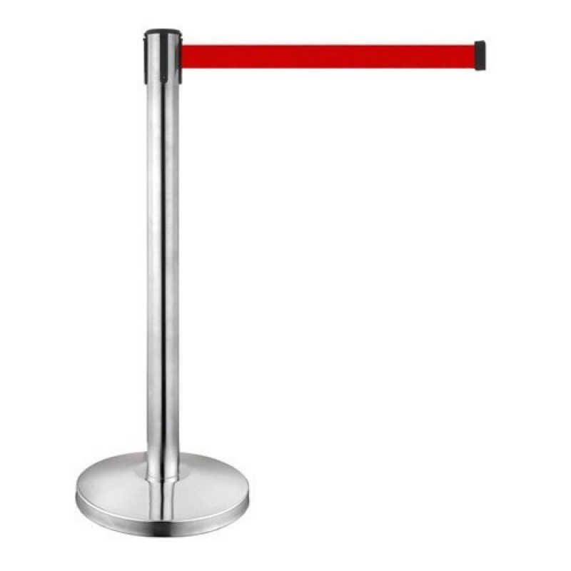 Next Systems Διαχωριστικό κολωνάκι με ιμάντα 2 μέτρων και βαριά βάση SR-200