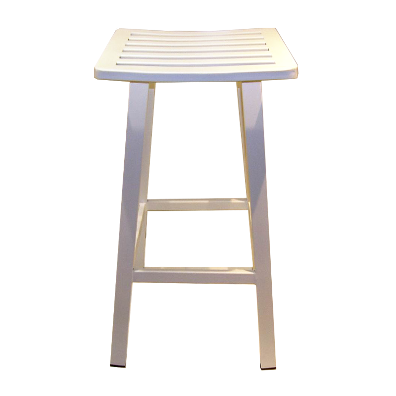 MS 58 - Μεταλλικό σκαμπώ ηλεκτροστατικής βαφής μετάλλου Υ: 76 Β: 39 Μ: 41