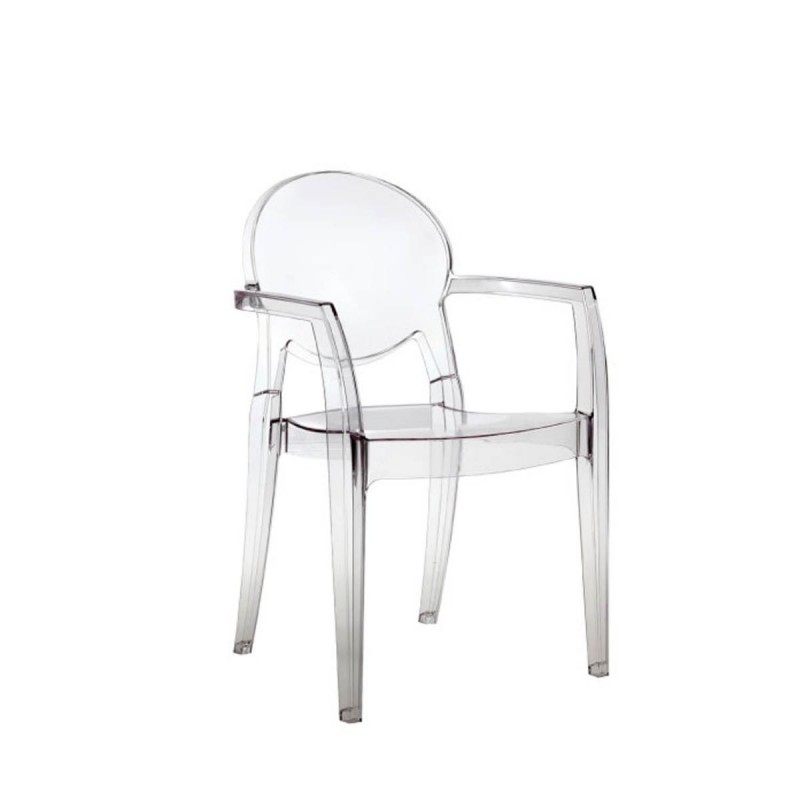 Igloo Clear 32-0189 - Διάφανη Ακρυλική Πολυθρόνα Υ87 x 57 x 54 εκ.