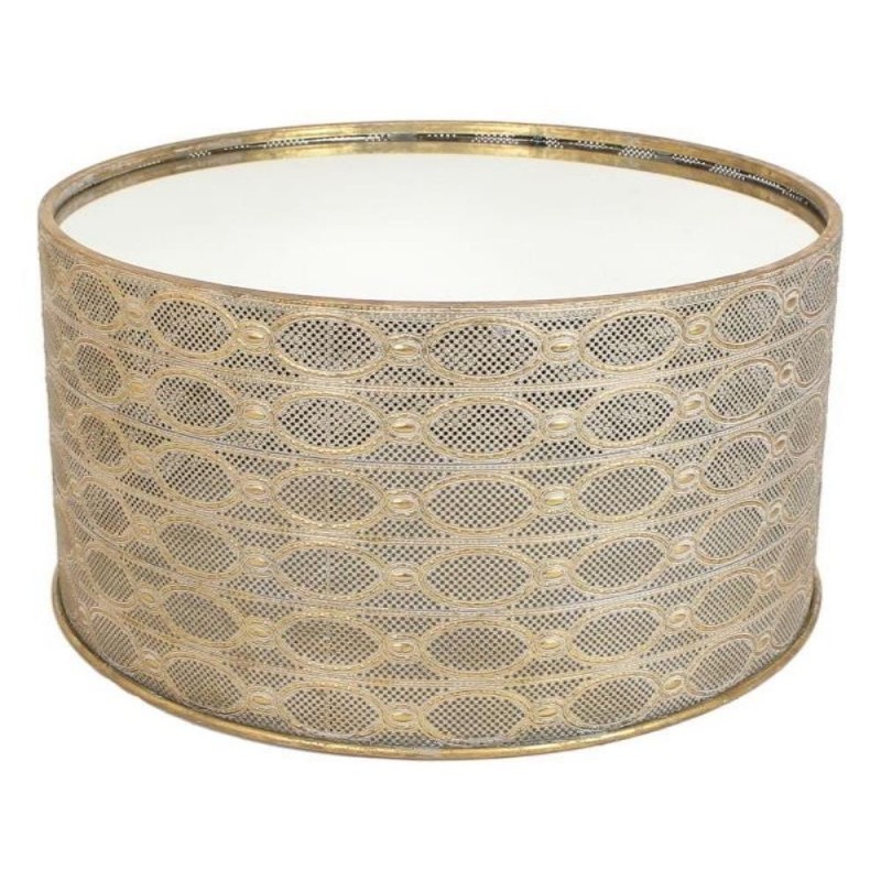 Τραπέζι Μεταλλικό Χρυσό 75x39x75Y SPACEGREEN 1-0068