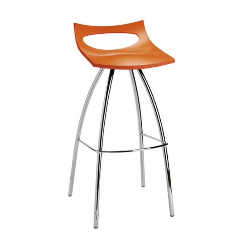 DIABLITO  Art. 2292   Σκαμπό μπαρ μεταλλικό σκελετό 40X47Χ65 ύψος cm (η τιμή αφορά συσκευασία 4 τμχ)