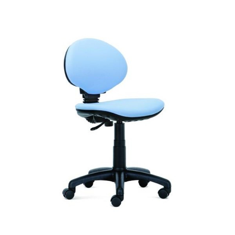 Καρέκλα Παιδική Rainbow RB-1132 Γαλάζια δερματινη 43Χ60Χ95 cm