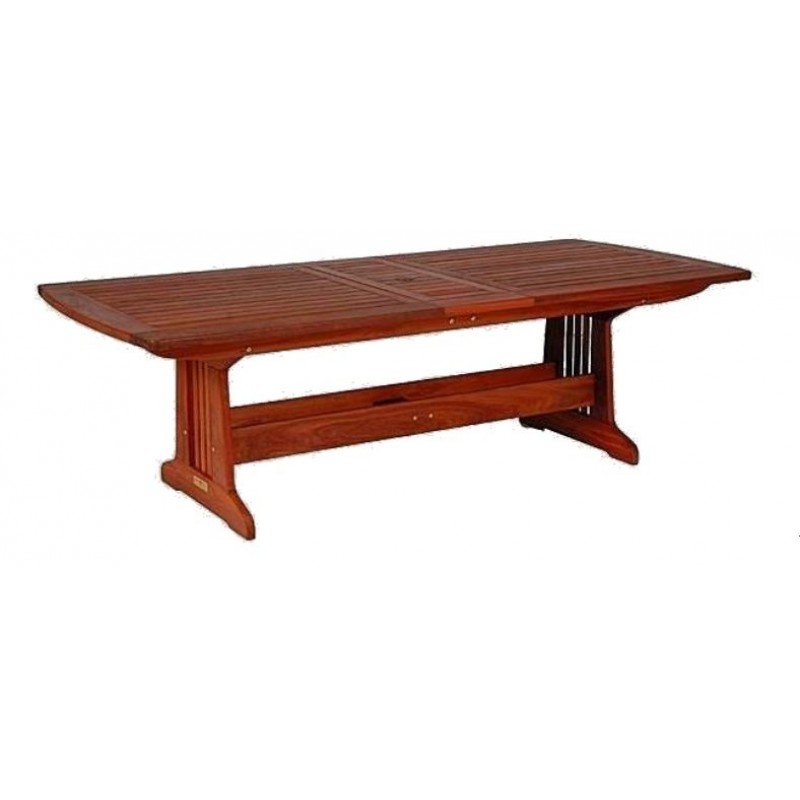 Piper  Omega  - Τραπέζι επεκτεινόμενο 238(+35+35)χ108x70 cm - ξύλο JARRAH