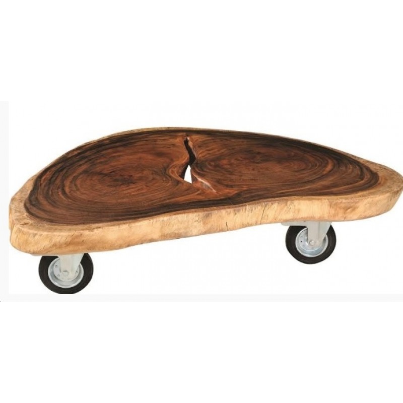 Τραπέζι σαλονιού με ροδες 120*90*35cm  JK 130818