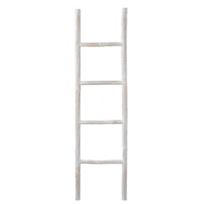 Κρεμάστρα- σκάλα μπάνιου ξύλινη Teak (0,40 x 1,50) - JK 20354 L/W