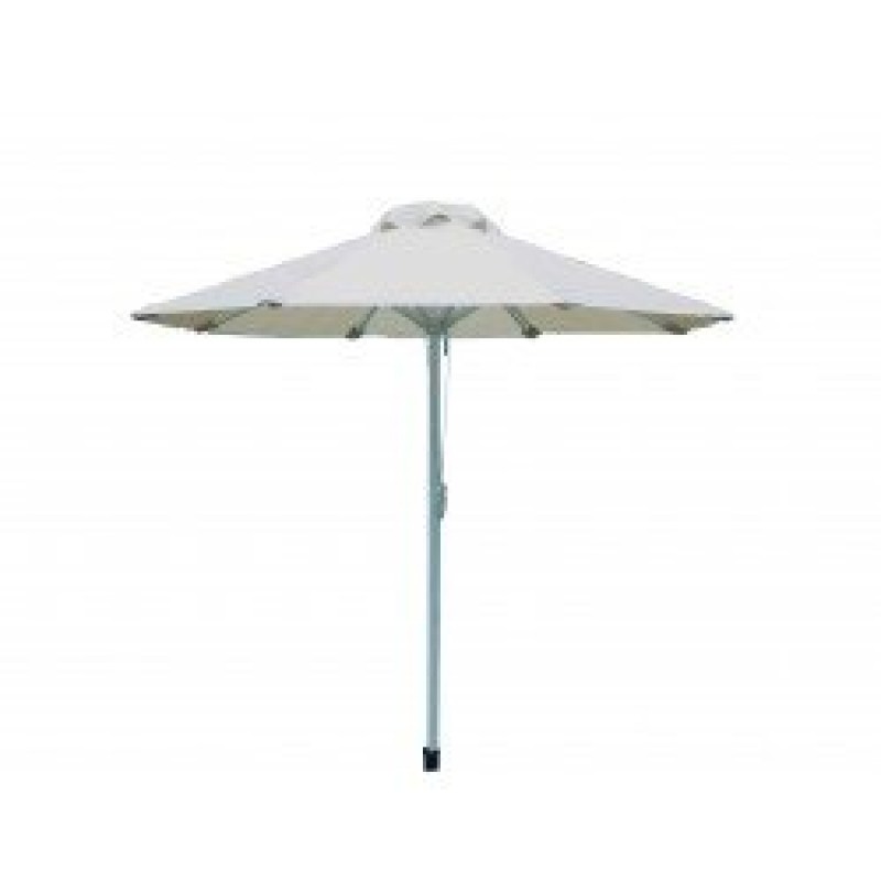 ELECTRIK OM 77  Επαγγελματική Ομπρέλα αλουμινίου διαμέτρου Φ 200 m / ύφασμα Polyester Ecru 160 gr/m2